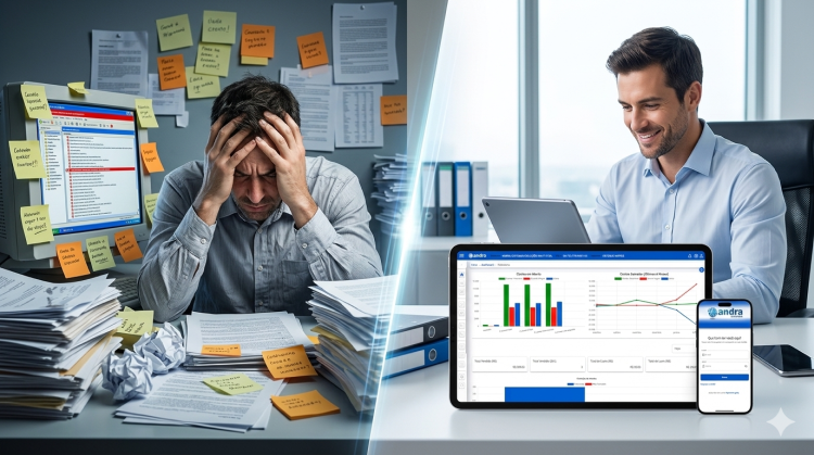 Do Caos ao Controle: Como um ERP Transforma a Rotina de Micro e Pequenas Empresas